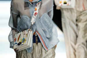 Details at Giorgio Armani RTW Spring 2018