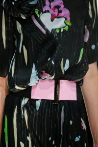 Details at Giorgio Armani RTW Spring 2018