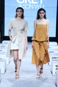 Grey Jason Wu RTW Spring 2018