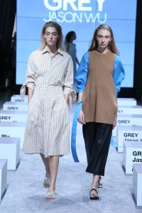 Grey Jason Wu RTW Spring 2018