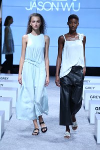 Grey Jason Wu RTW Spring 2018