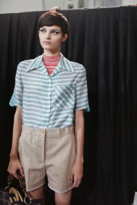 Backstage at Fendi RTW Spring 2018