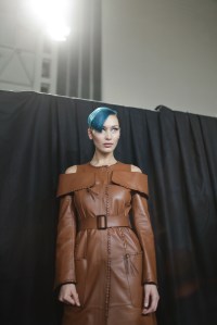 Backstage at Fendi RTW Spring 2018