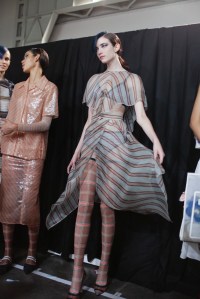 Backstage at Fendi RTW Spring 2018