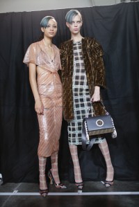 Backstage at Fendi RTW Spring 2018