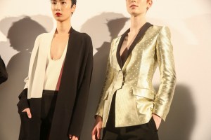 Backstage at Haider Ackermann RTW Spring 2018