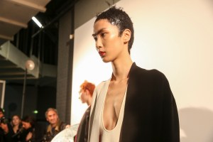 Backstage at Haider Ackermann RTW Spring 2018