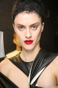 Backstage at Haider Ackermann RTW Spring 2018