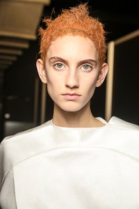 Backstage at Haider Ackermann RTW Spring 2018