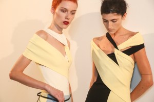 Backstage at Haider Ackermann RTW Spring 2018