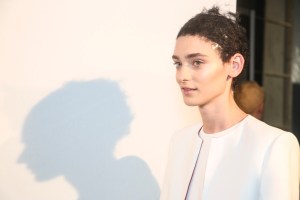 Backstage at Haider Ackermann RTW Spring 2018