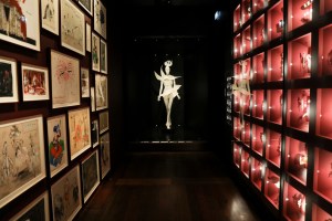 The interior of the YSL museum