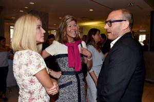 Candace Bushnell, Jamee Gregory and Marc Metrick.