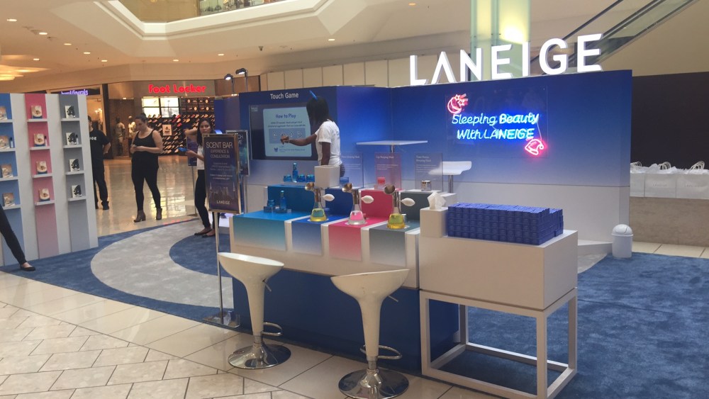 The Mall at Short Hills Features Pop-up Laneige Experience