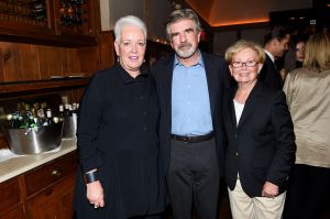 Gayle Smith, Tom Freston, Diane Whitty'Power, Influence and Gender' Dinner hosted by Hearst, Locanda Verdem New York, USA - 20 Sep 2017