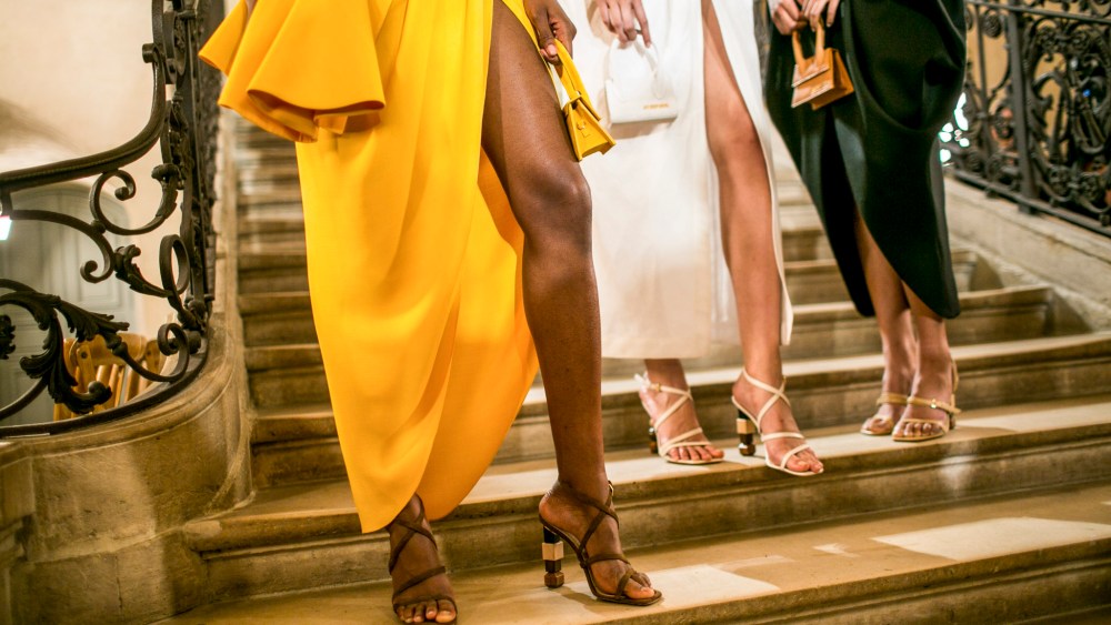 Backstage at Jacquemus RTW Spring 2018