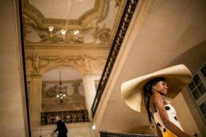Backstage at Jacquemus RTW Spring 2018