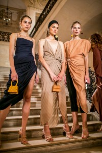 Backstage at Jacquemus RTW Spring 2018