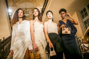 Backstage at Jacquemus RTW Spring 2018