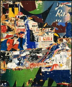 JazzmenTorn posters mounted on canvas1961