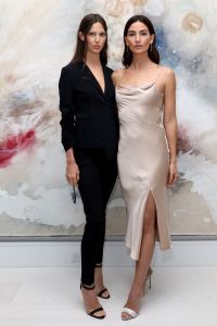 Ruby Aldridge and Lily AldridgeJason Wu Fragrance Dinner, Spring Summer 2018, New York Fashion Week, USA - 08 Sep 2017