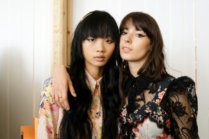 Backstage at Jill Stuart RTW Spring 2018