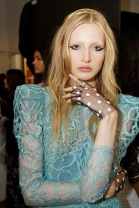 Backstage at Jill Stuart RTW Spring 2018