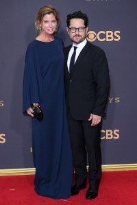 J.J Abrams and Katie McGrath69th Primetime Emmy Awards, Arrivals, Los Angeles, USA - 17 Sep 2017