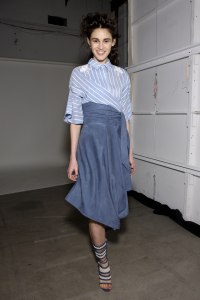 Backstage at Jonathan Simkhai RTW Spring 2018
