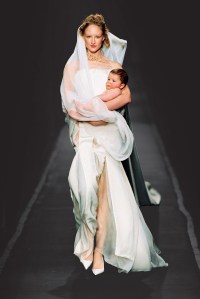 Jean Paul Gaultier (born in 1952), Cutters collection, “La Mariée” wedding gown, haute couture spring/summer 2001. Photo