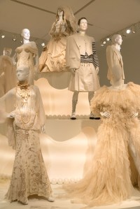 View of the exhibition Love Is Love: Wedding Bliss for All à la Jean Paul Gaultier, the Montreal Museum of Fine Arts, 2017.