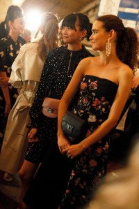 Backstage at Kate Spade RTW Spring 2018