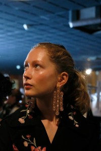 Backstage at Kate Spade RTW Spring 2018