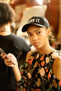 Backstage at Kate Spade RTW Spring 2018
