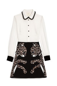 A look from Kate Spade New York x Man Repeller Leopard Leopard Leopard pop-up shop.