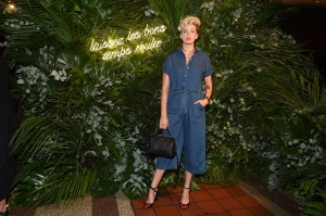 Betty Who in the Front Row at Kate Spade RTW Spring 2018