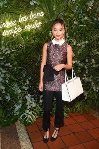 Jamie Chung in the Front Row at Kate Spade RTW Spring 2018