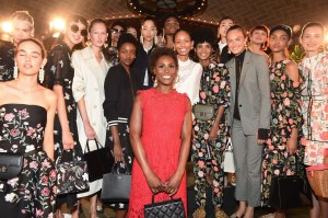 Issa Rae in the Front Row at Kate Spade RTW Spring 2018