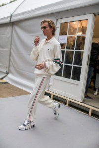 Backstage at Lacoste RTW Spring 2018