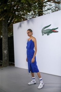 Backstage at Lacoste RTW Spring 2018