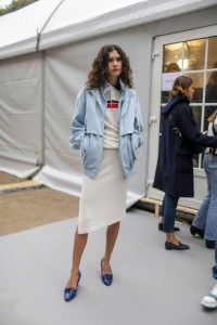 Backstage at Lacoste RTW Spring 2018