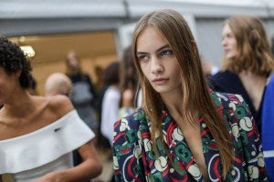Backstage at Lacoste RTW Spring 2018