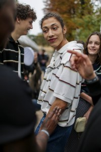 Backstage at Lacoste RTW Spring 2018