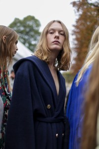 Backstage at Lacoste RTW Spring 2018