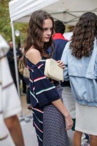 Backstage at Lacoste RTW Spring 2018