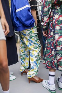 Backstage at Lacoste RTW Spring 2018