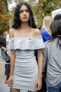 Backstage at Lacoste RTW Spring 2018