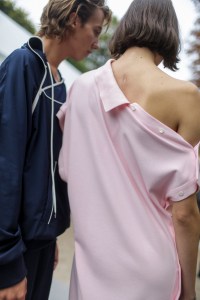 Backstage at Lacoste RTW Spring 2018