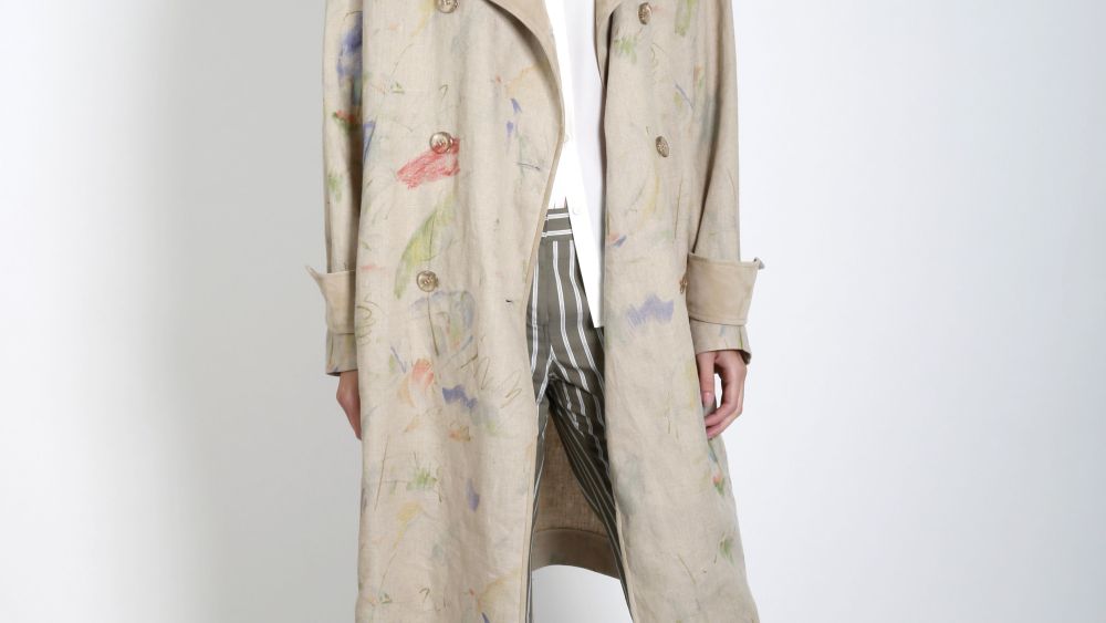 ModelLafayette 148 presentation, Spring Summer 2018, New York Fashion Week, USA - 08 Sep 2017