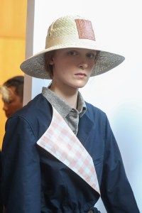 Backstage at Loewe RTW Spring 2018